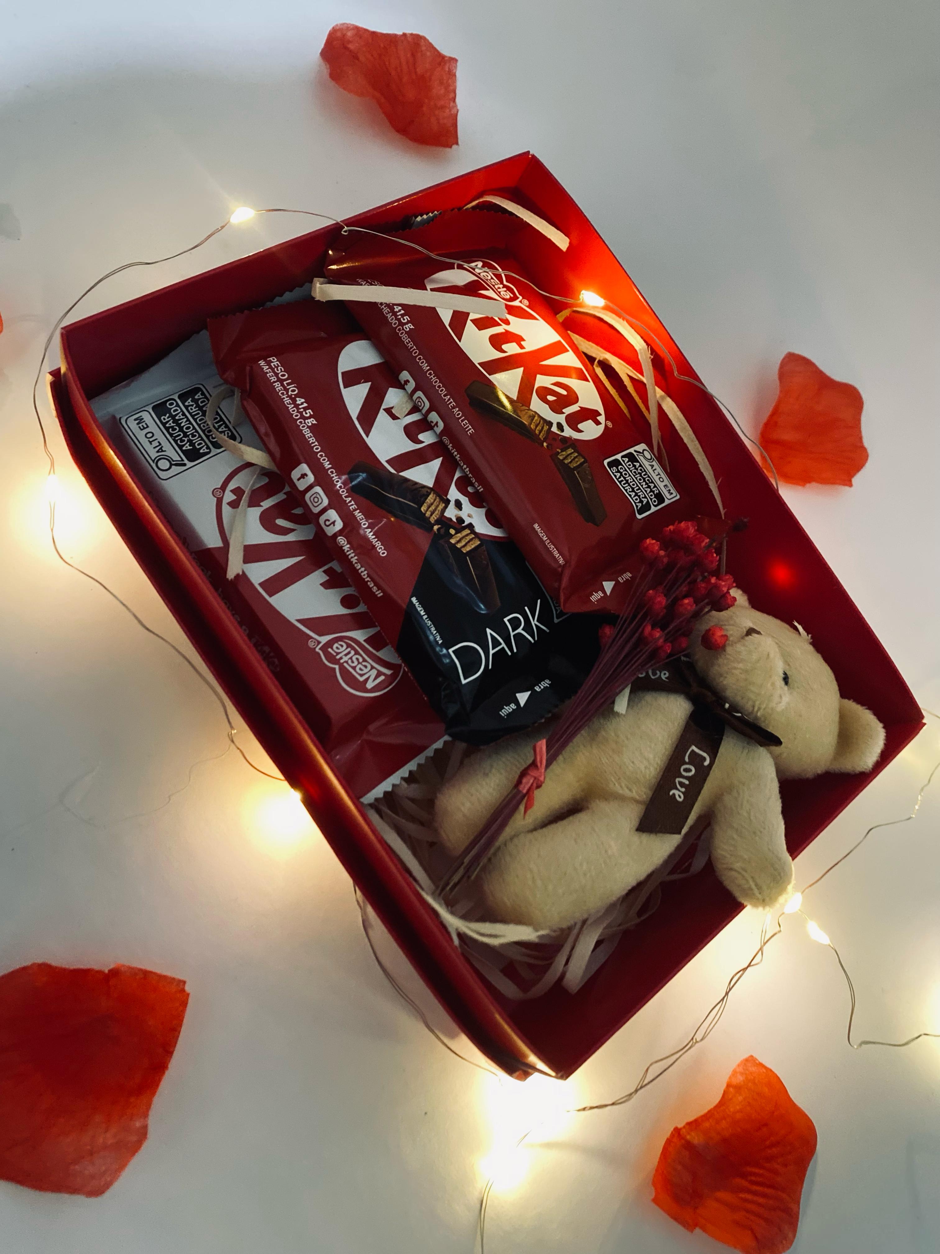 Kit Presente Amor & Chocolate